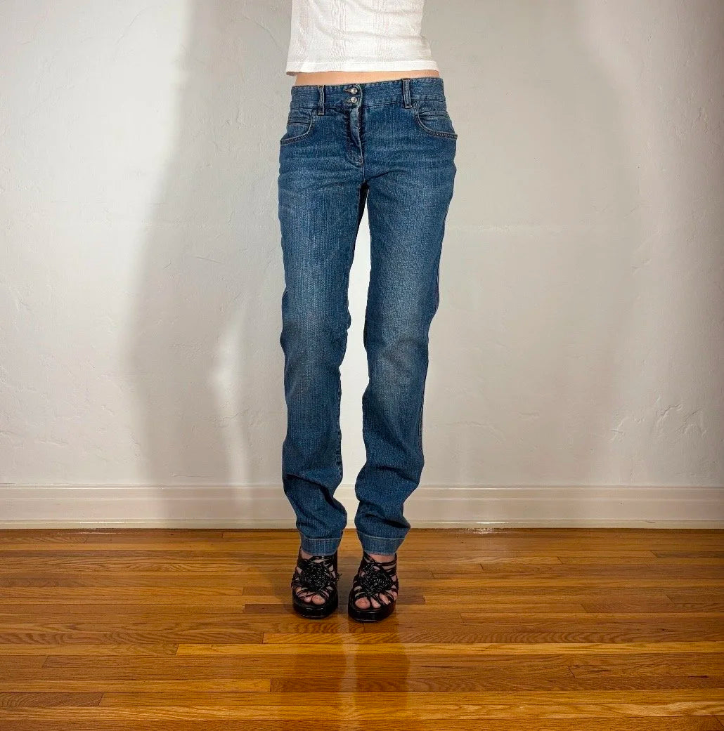 Dolce & Gabbana Double Button Jeans, S/M
