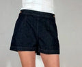 Diesel High Waisted Button Shorts, L