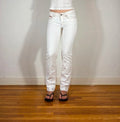Dolce & Gabbana White Jeans, XS/S