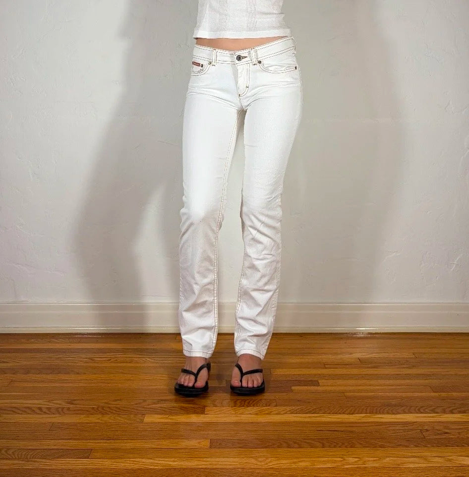 Dolce & Gabbana White Jeans, XS/S
