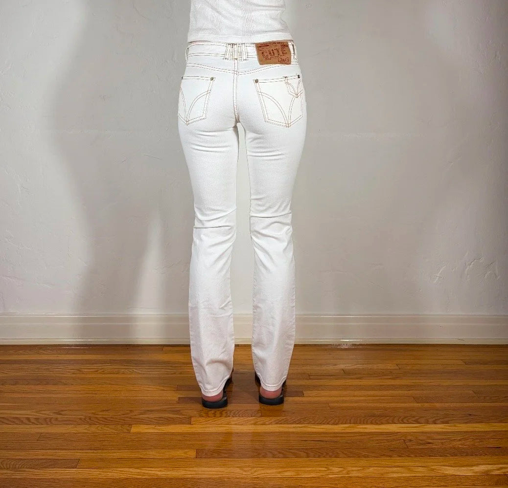 Dolce & Gabbana White Jeans, XS/S