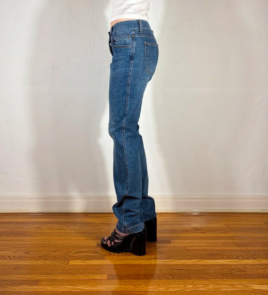 Dolce & Gabbana Double Button Jeans, S/M