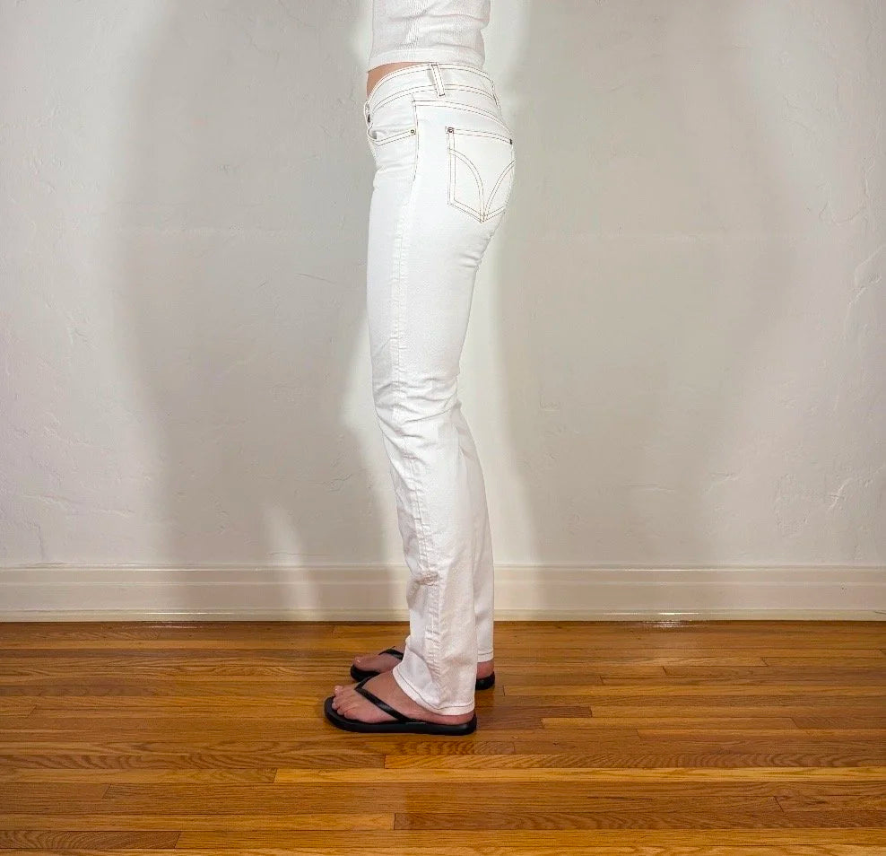 Dolce & Gabbana White Jeans, XS/S