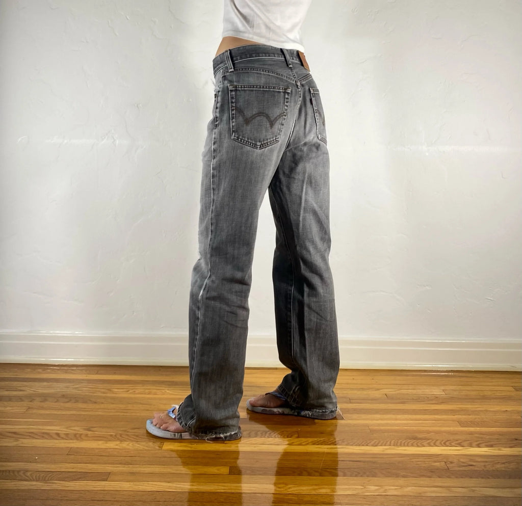 Edwin Gray Baggy Jeans, S