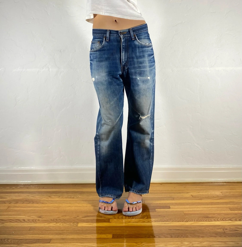 Edwin True Blue Baggy Jeans, S