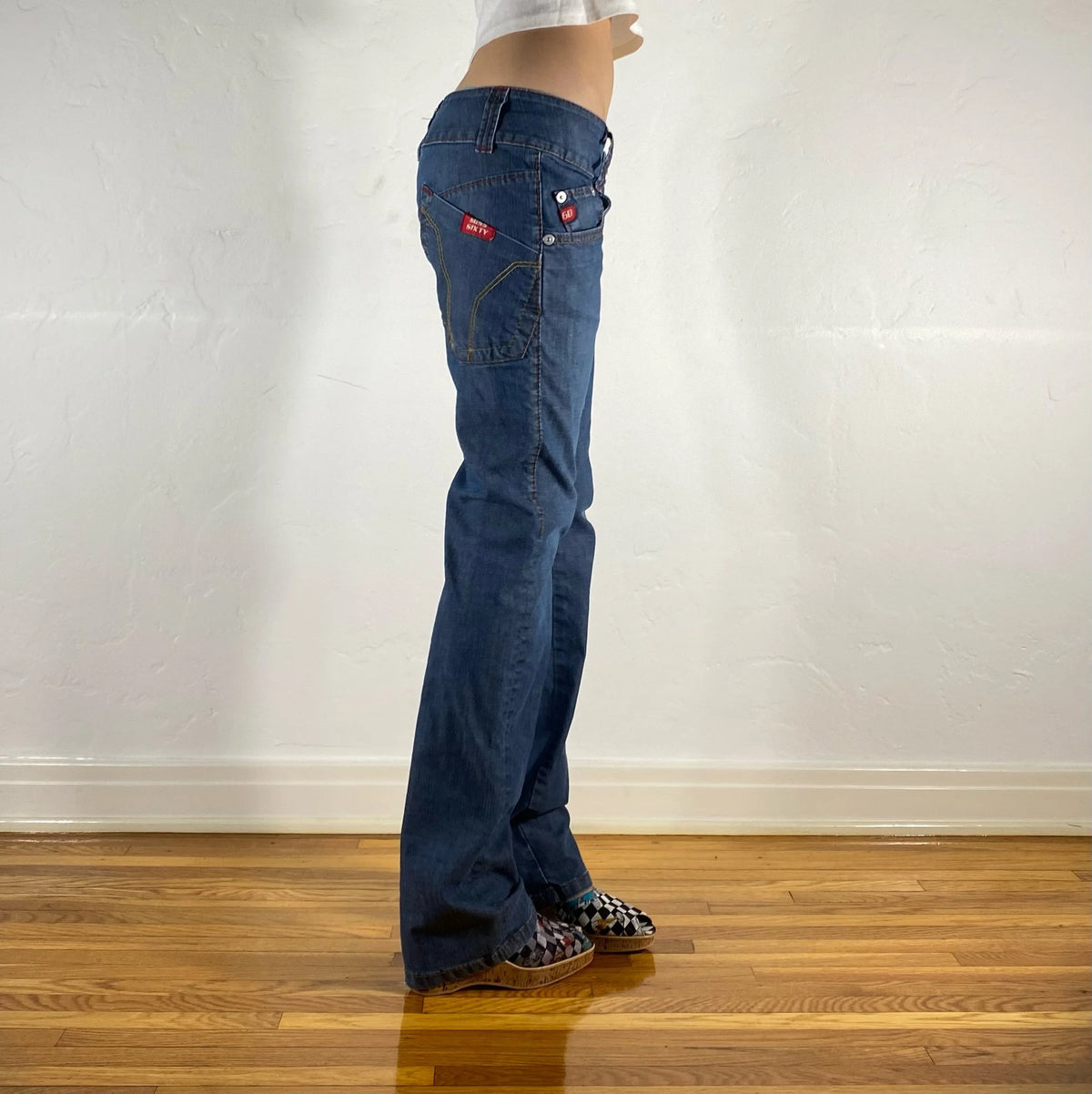 Miss Sixty Waxy Blue Jeans, S/M