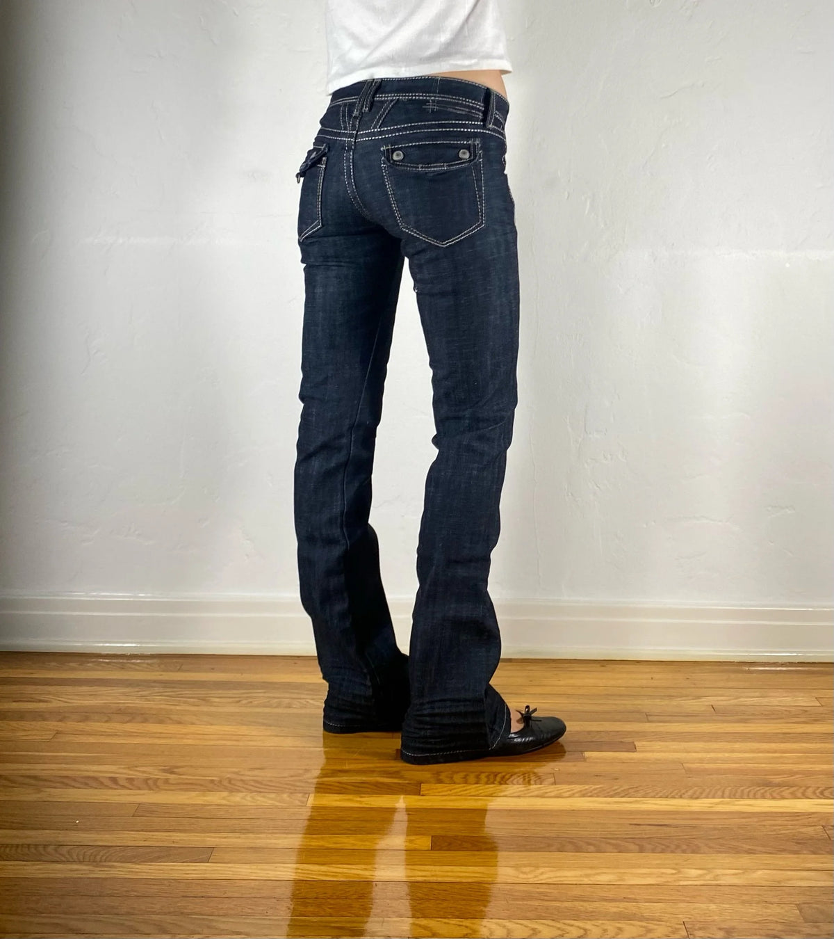 Marithe + Francois Girbaud Straight Jeans, XS