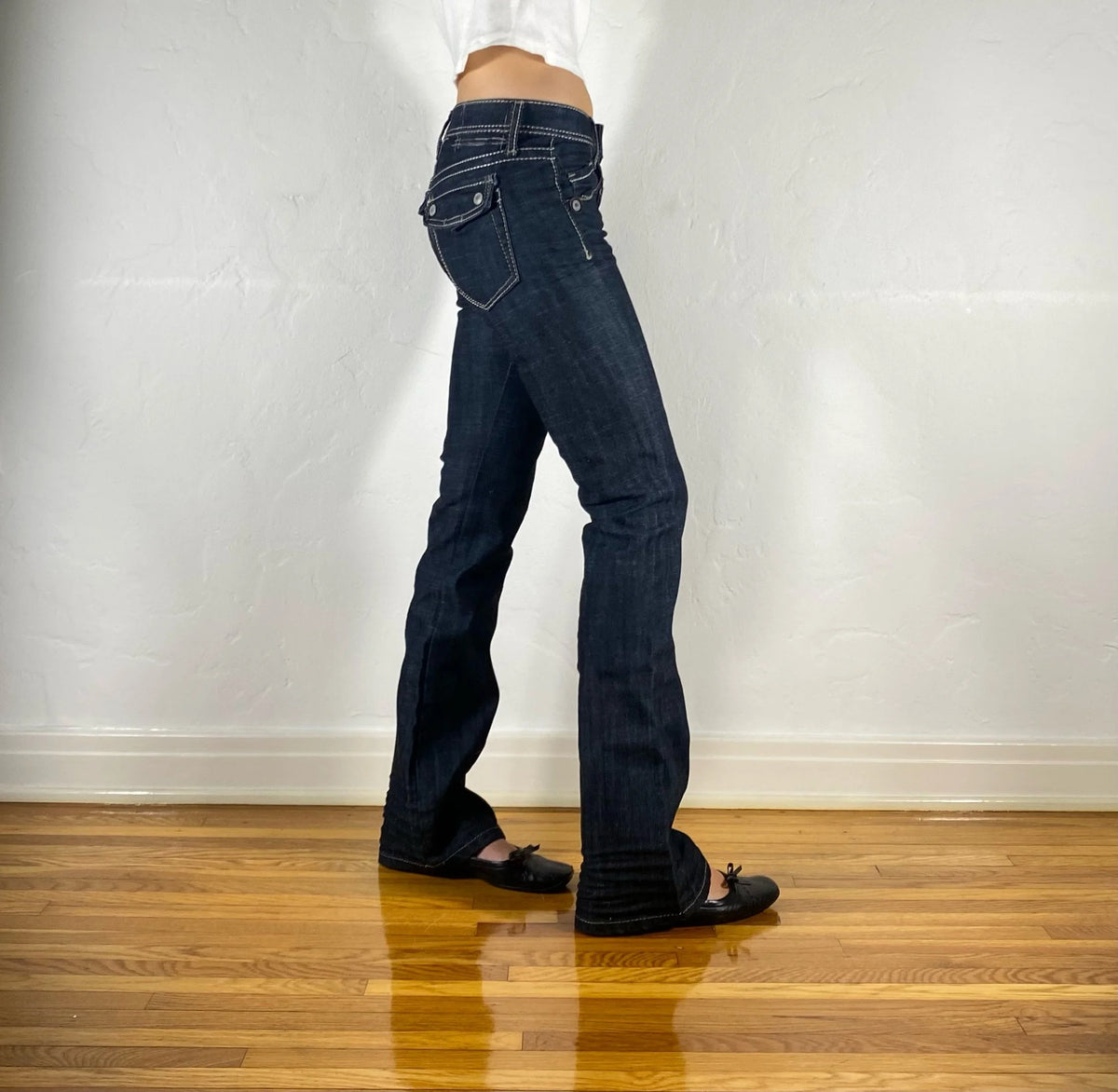 Marithe + Francois Girbaud Straight Jeans, XS