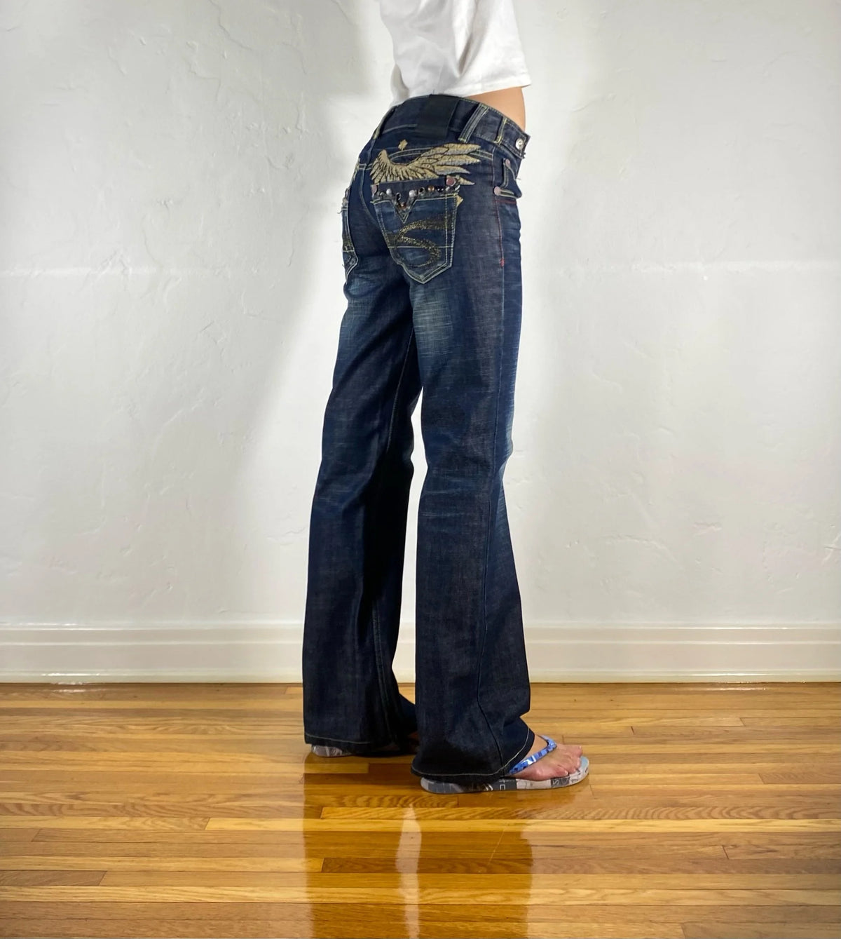 Studio RP Angel Wing Dark Jeans, XS/S