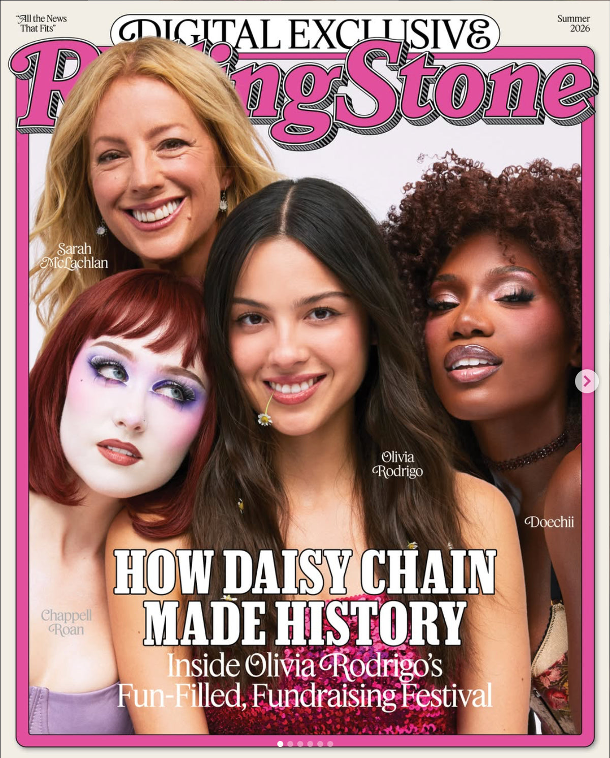 ROLLING STONE MAGAZINE: OLIVIA RODRIGO
