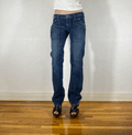 Japanese Cinch Back Pocket Jeans, S/M