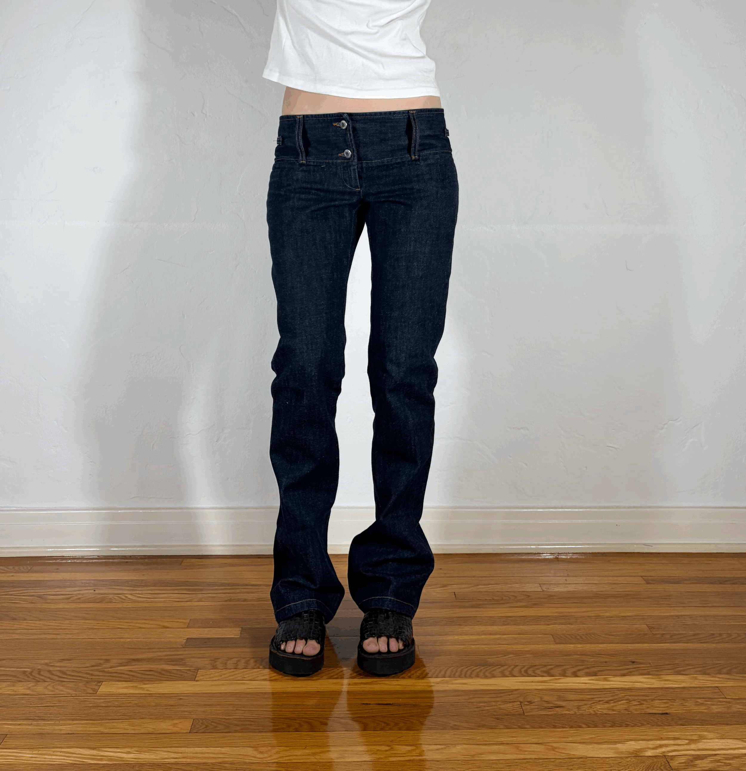 Dolce & Gabbana Double Button Jeans, S