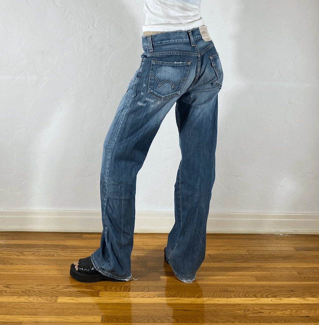 Edwin Soft Distressed Jeans, M