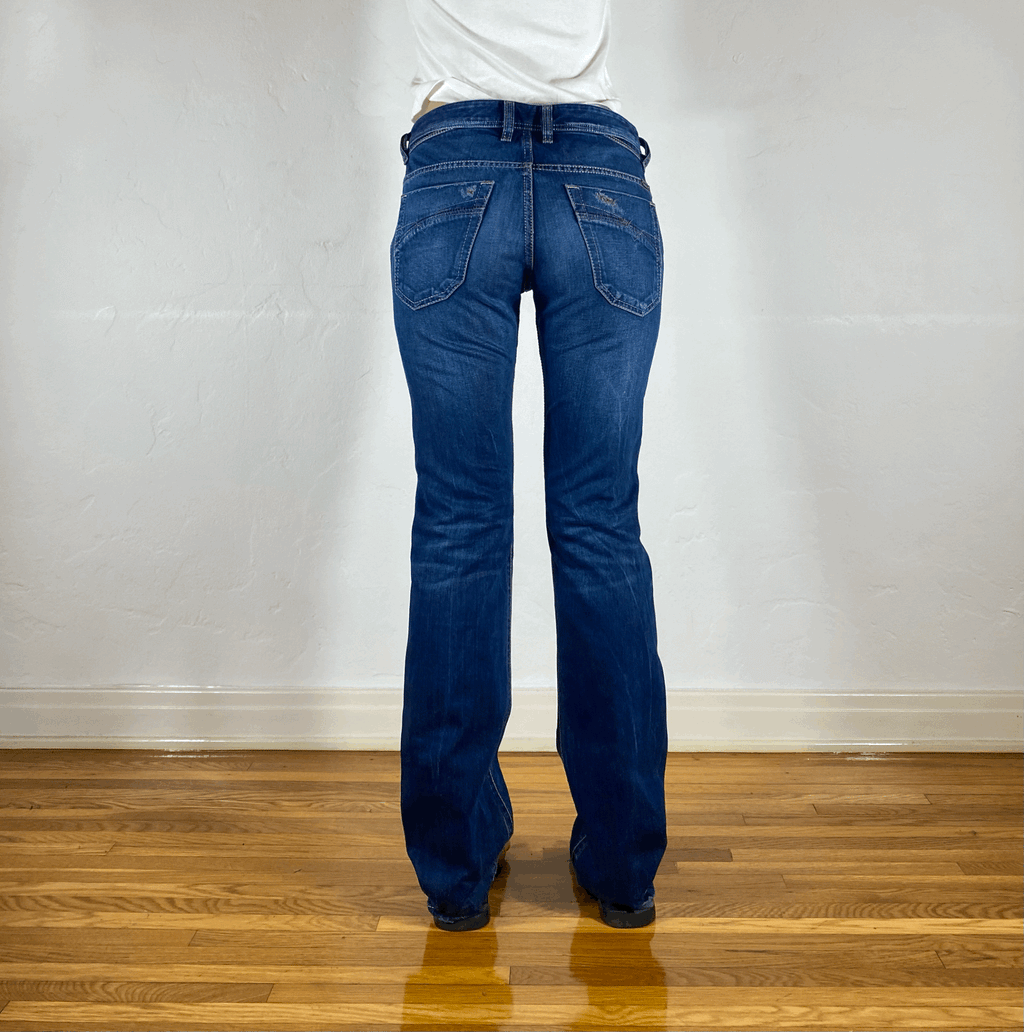 Diesel Distressed Ombre Jeans, S/M