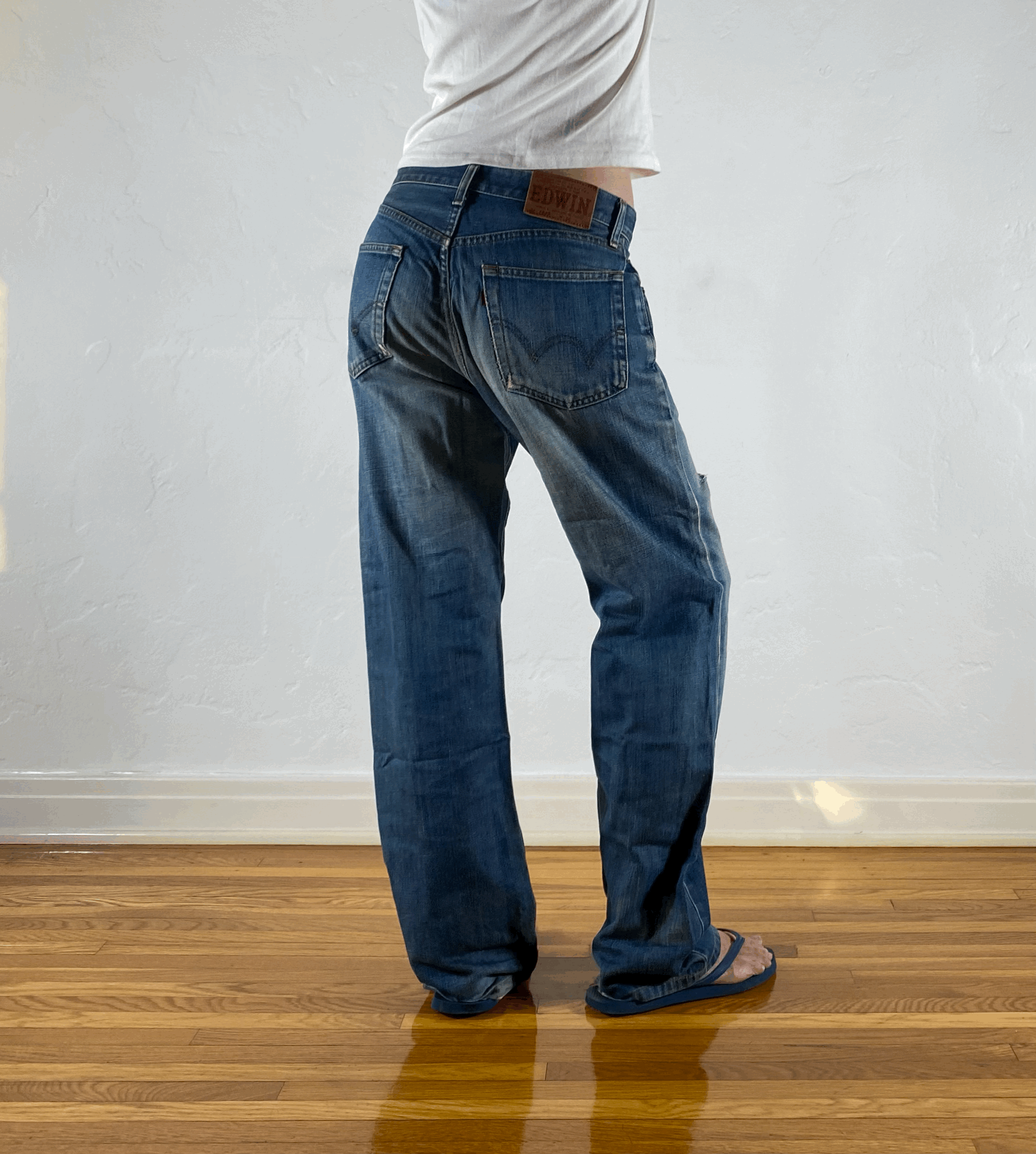 Edwin True Blue Baggy Jeans, S