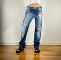 Diesel Distressed Blue Jeans, L