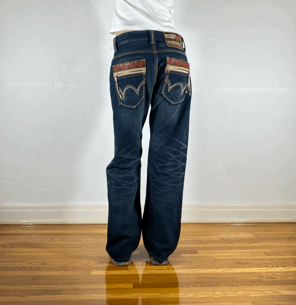 Edwin True Blue Faded Jeans, S