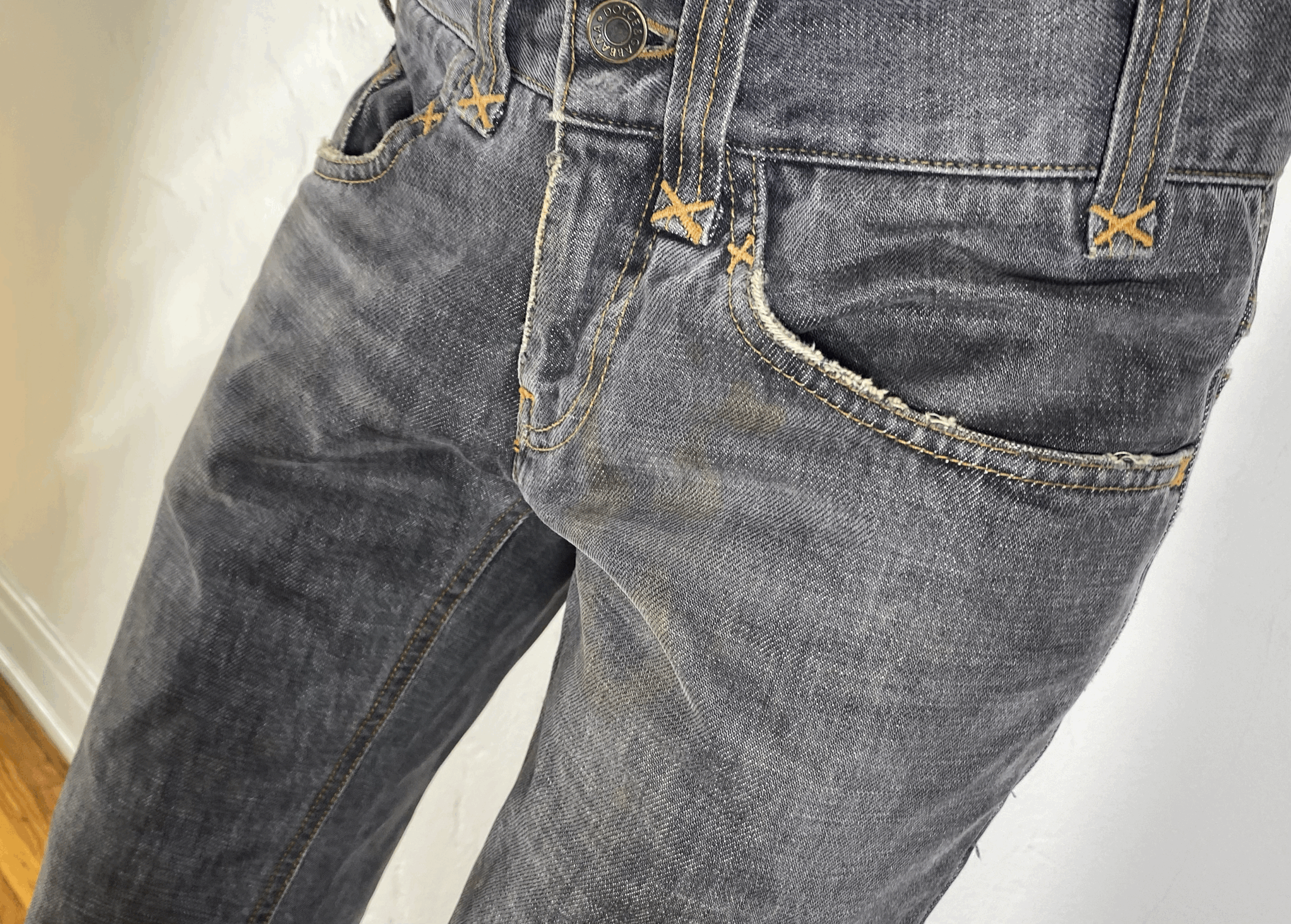 Dolce & Gabbana Gray Jeans, S/M