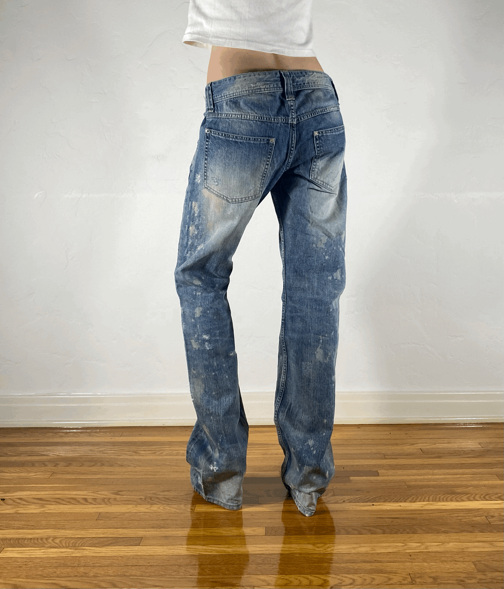 Cook Light Blue Distressed Jeans, M