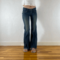 Q Low Rise Jeans, XS