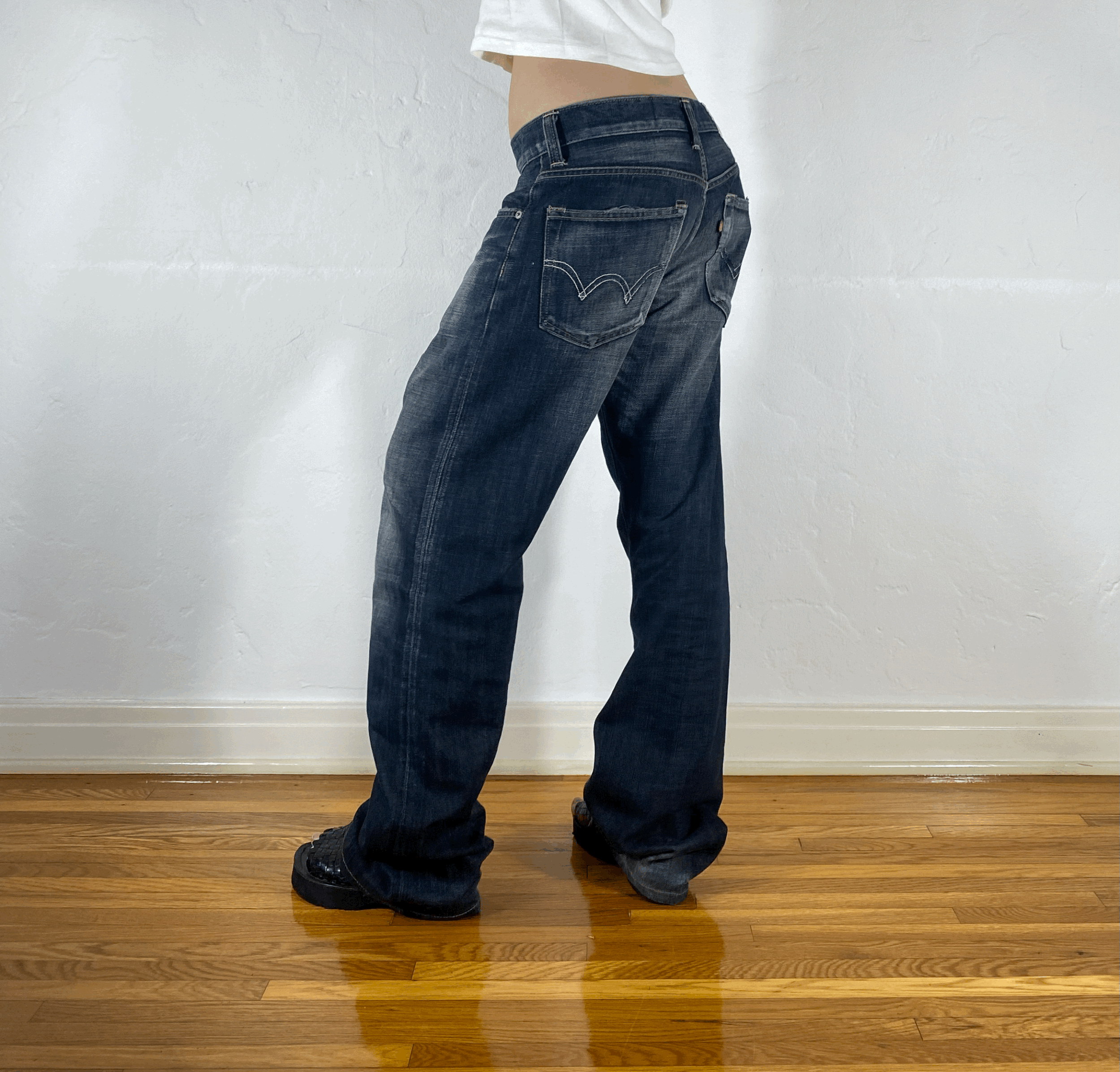 Edwin Soft Gray/Blue Jeans, M/L
