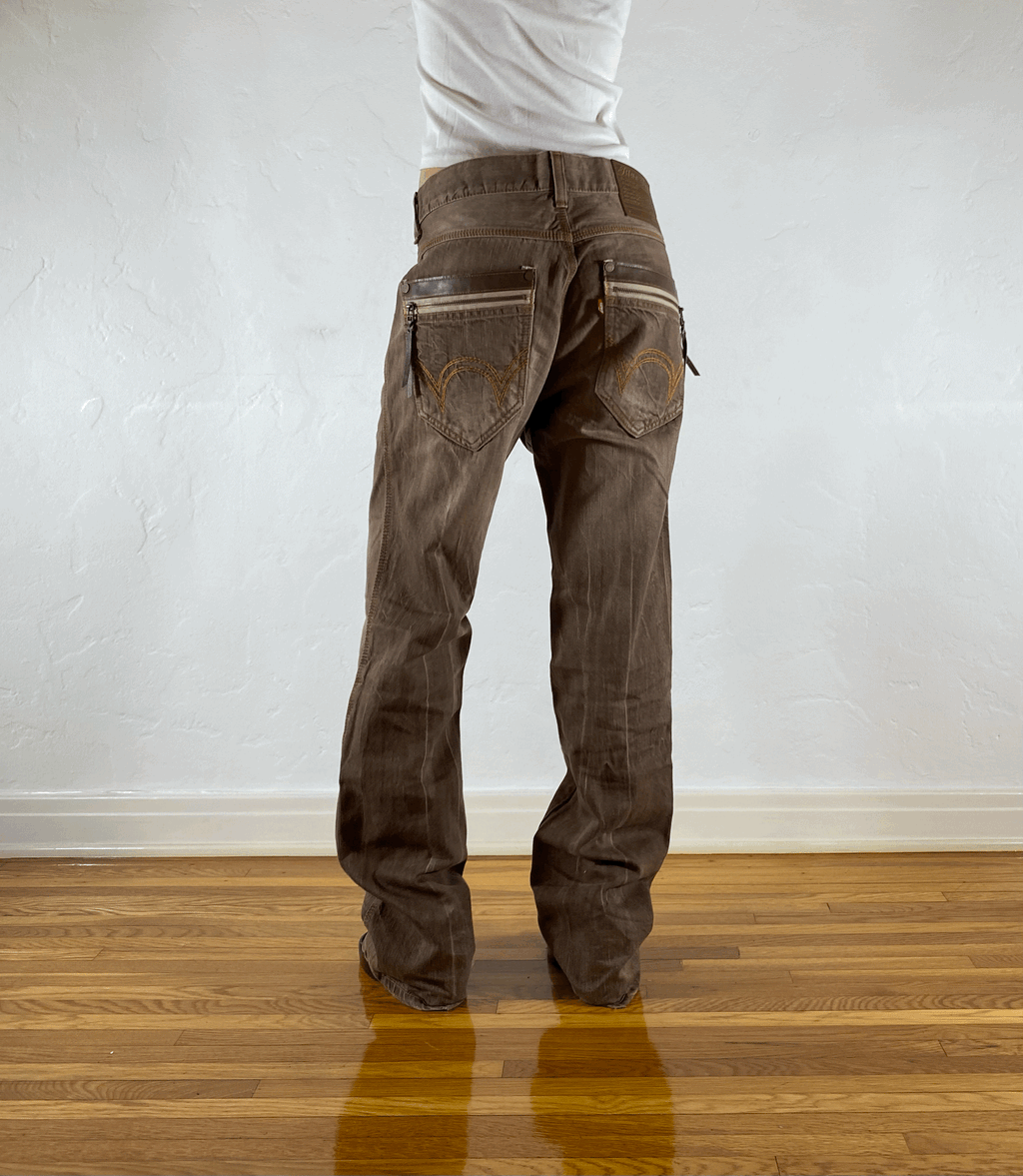 Edwin Brown Tiger Jeans, XL