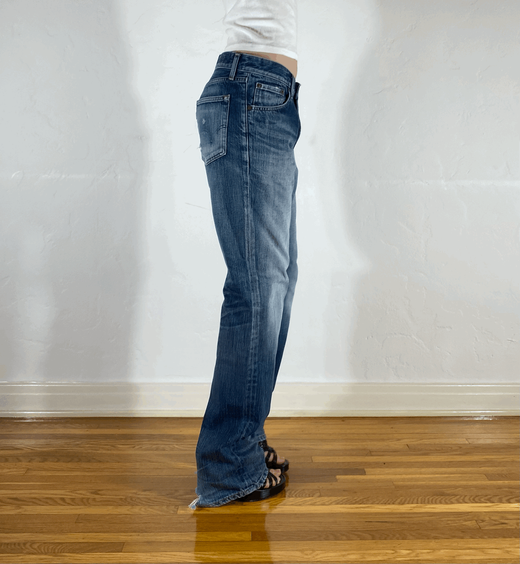 Edwin True Blue Baggy Jeans, L
