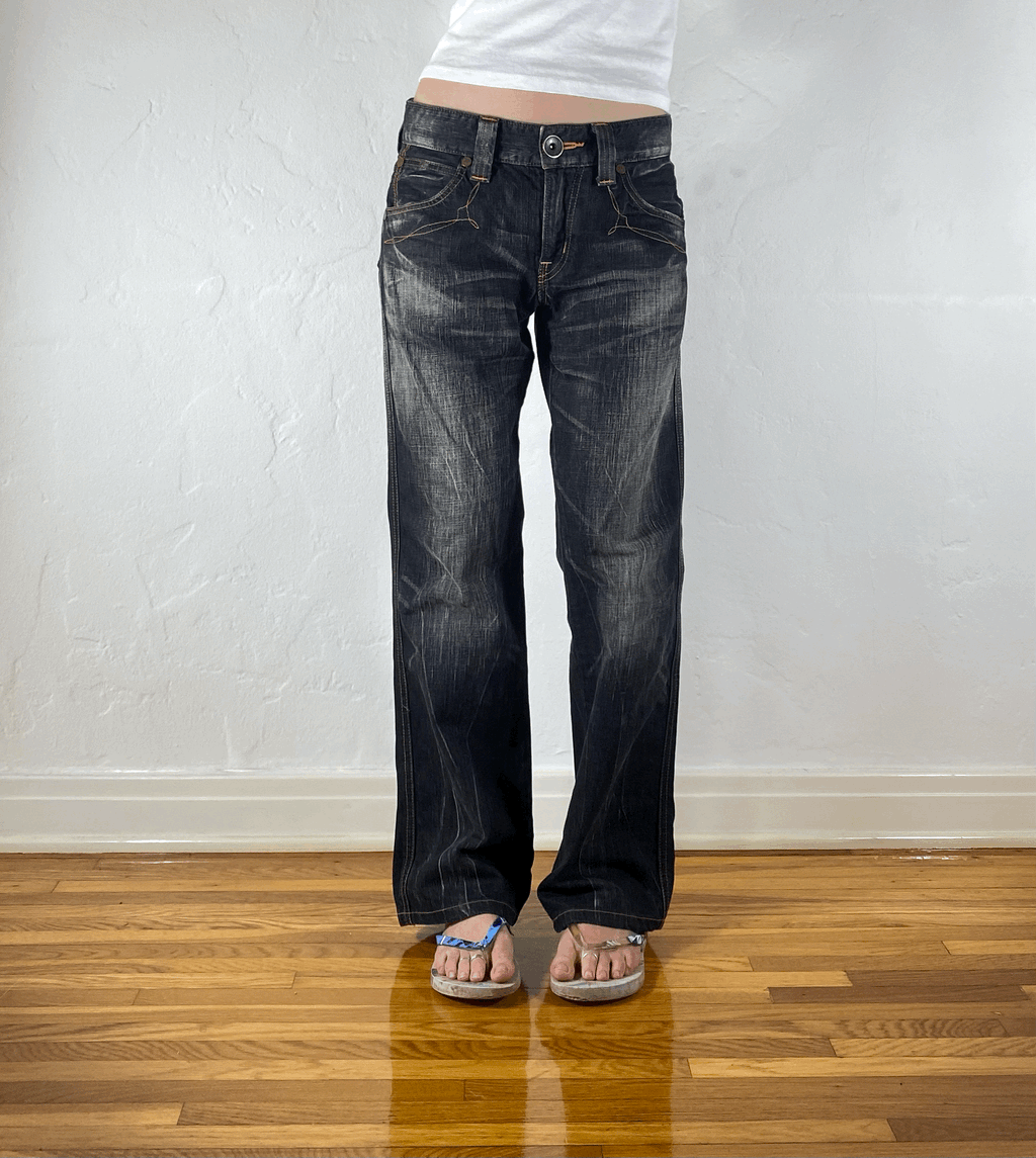 Edwin Black Tiger Jeans, M