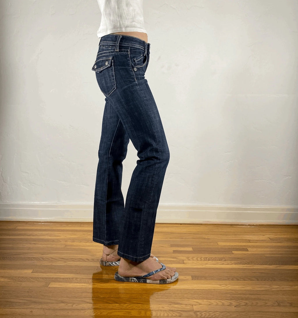 Marithe + Francois Girbaud Straight Jeans, XXS, XS, S