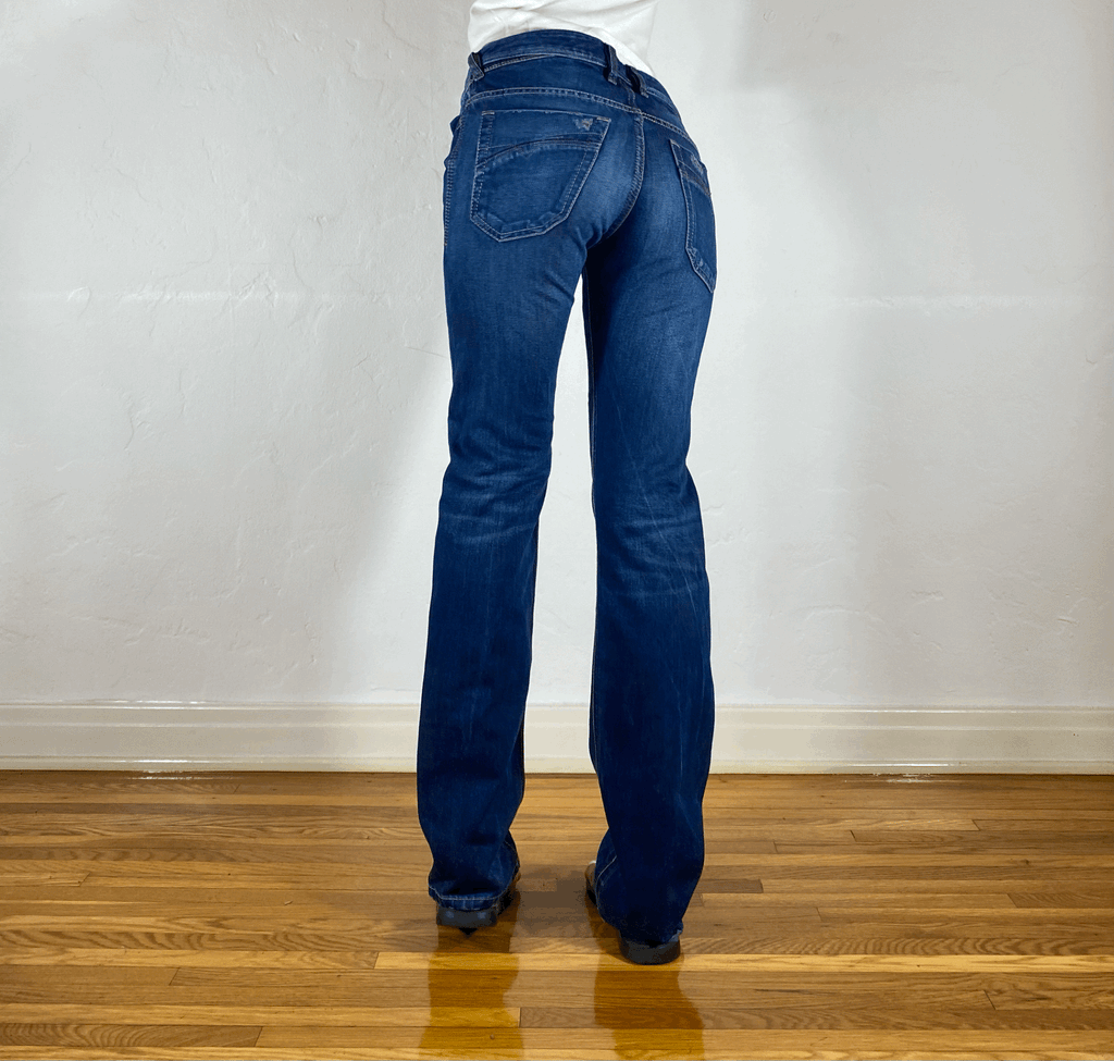 Diesel Distressed Ombre Jeans, S/M