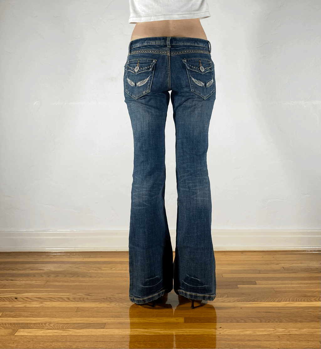 SD Angel Wing Jeans, S