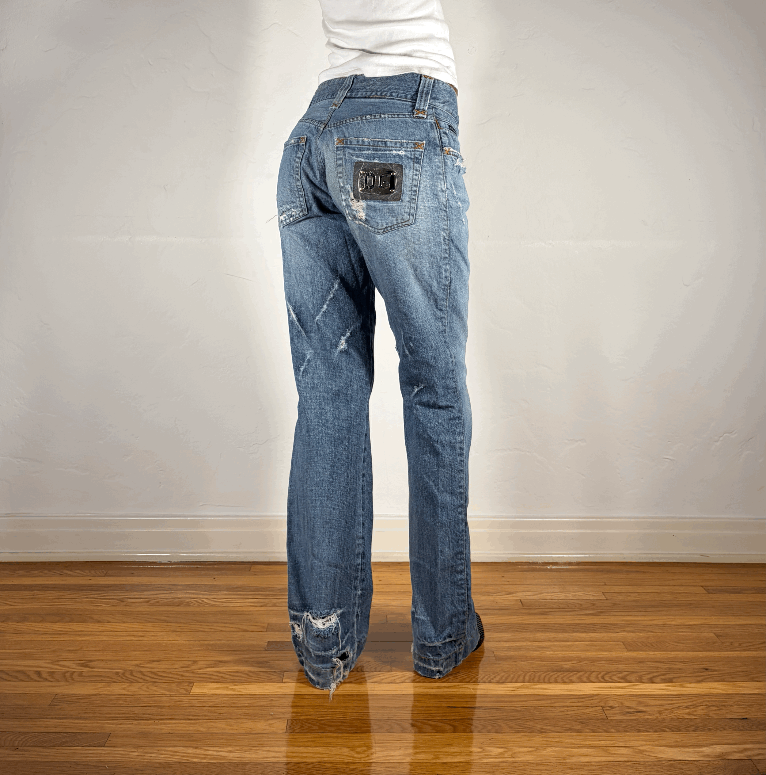 Dolce & Gabbana Distressed Jeans, S