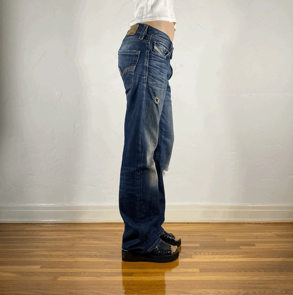 Diesel Relaxed Jeans, M