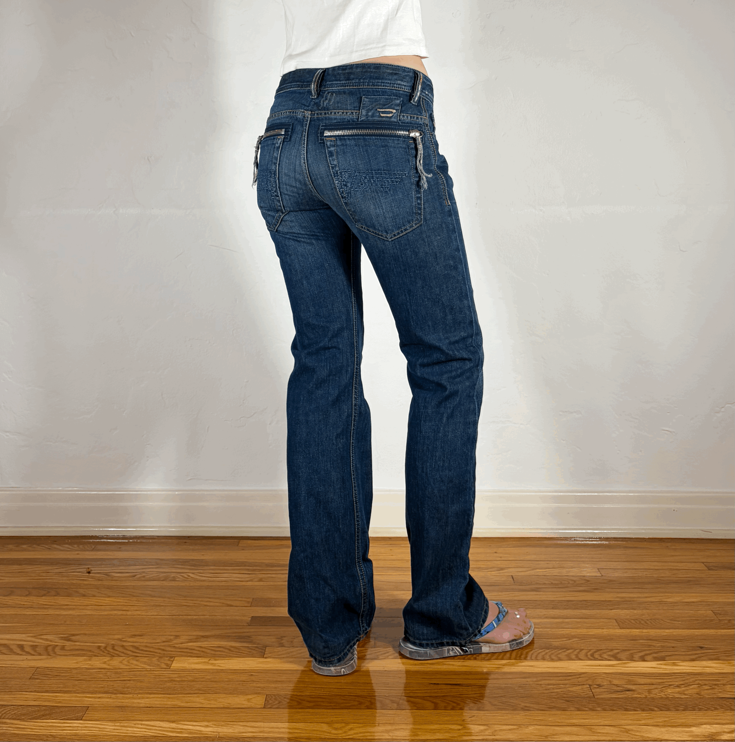 Diesel Dark Double Button Jeans, S