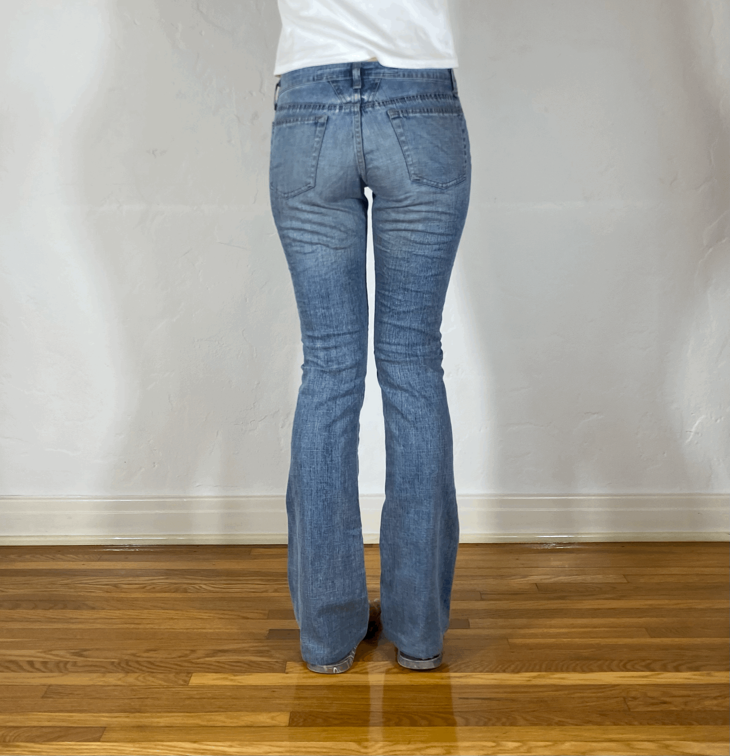 Marithe + Francois Girbaud Straight Jeans, XS/S