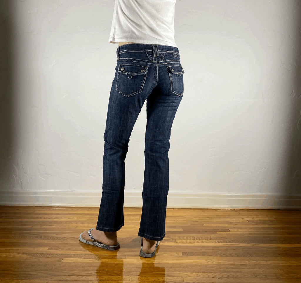 Marithe + Francois Girbaud Straight Jeans, XXS, XS, S