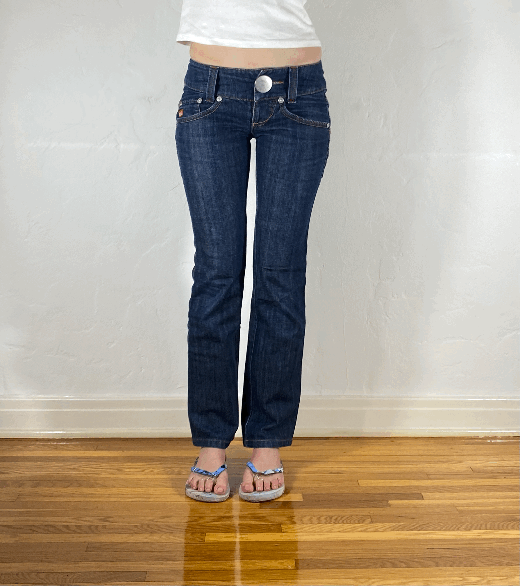 Miss Sixty Button Jeans, XS