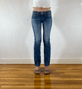 Edwin Off Stitch Low Rise Jeans, XS