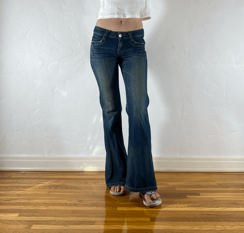 Q Low Rise Jeans, XS