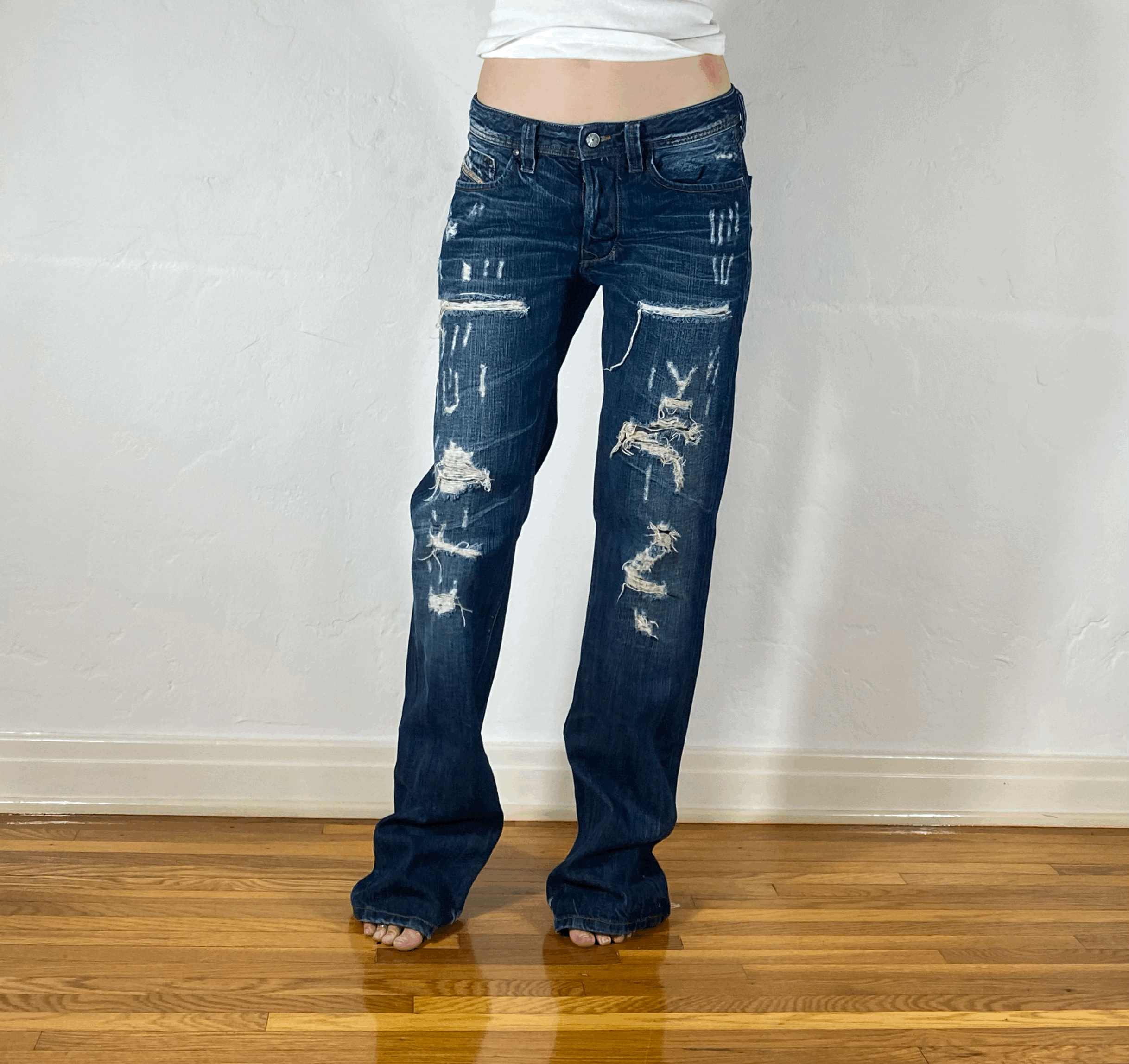 Diesel Ripped Jeans, M