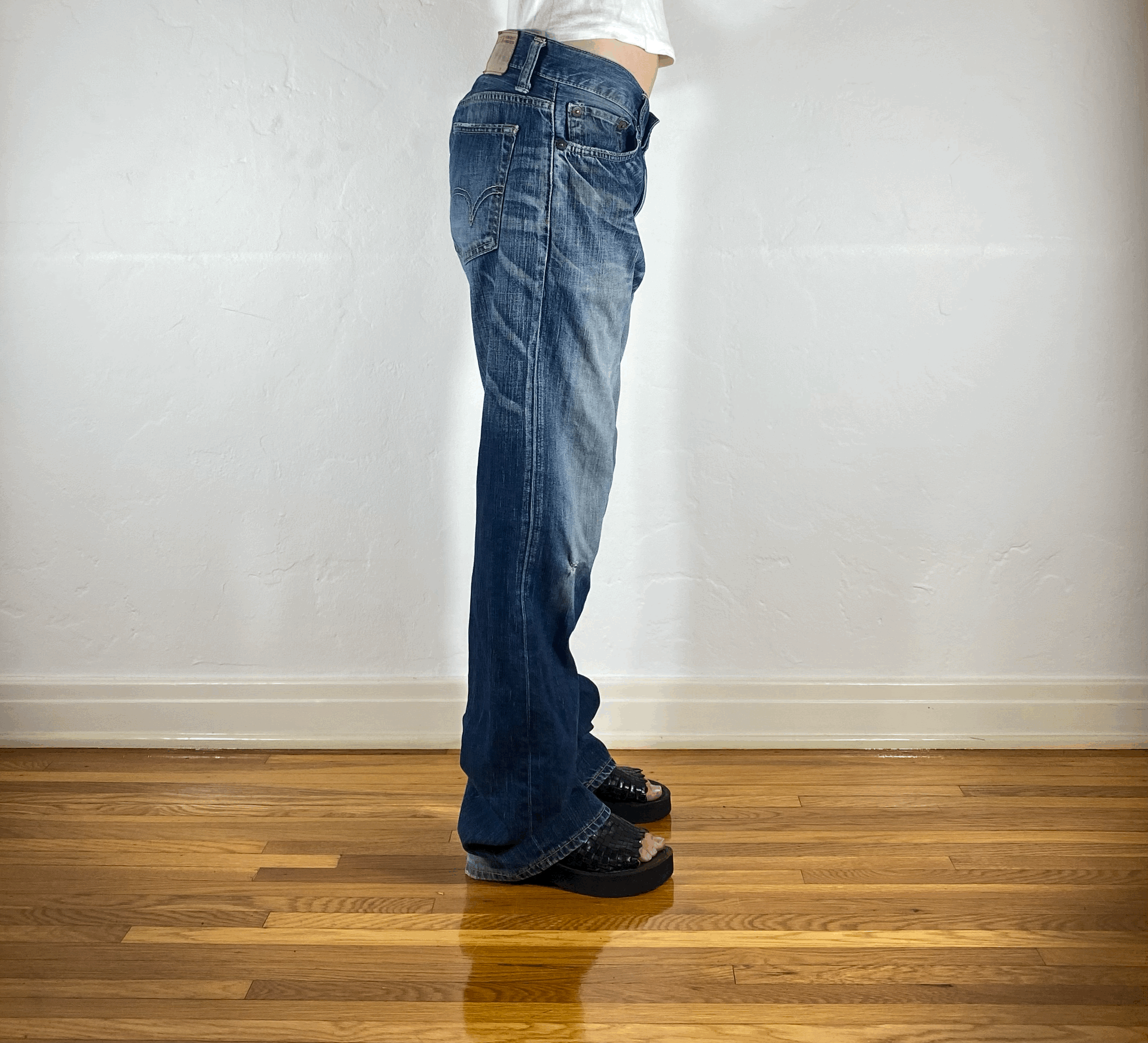 Edwin True Blue Baggy Jeans, L