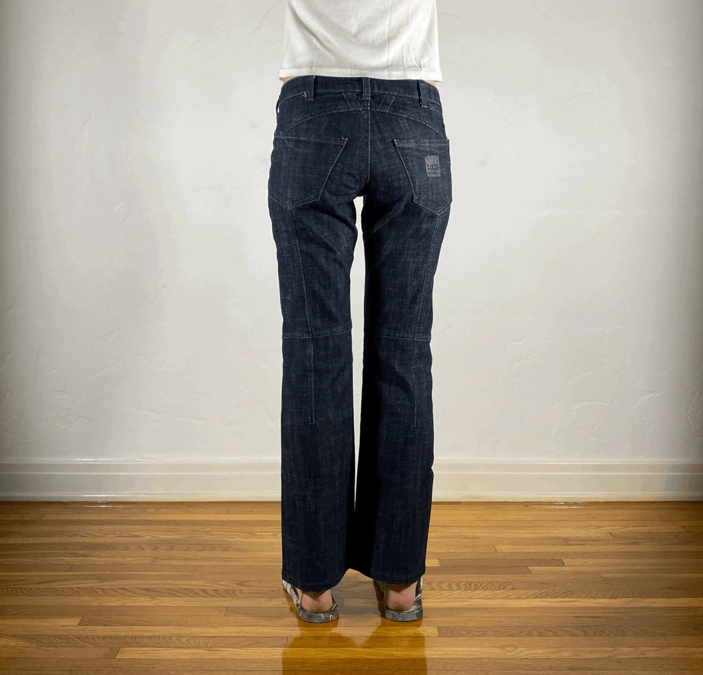 Marithe + Francois Gribaud Dark Blue Jeans, S