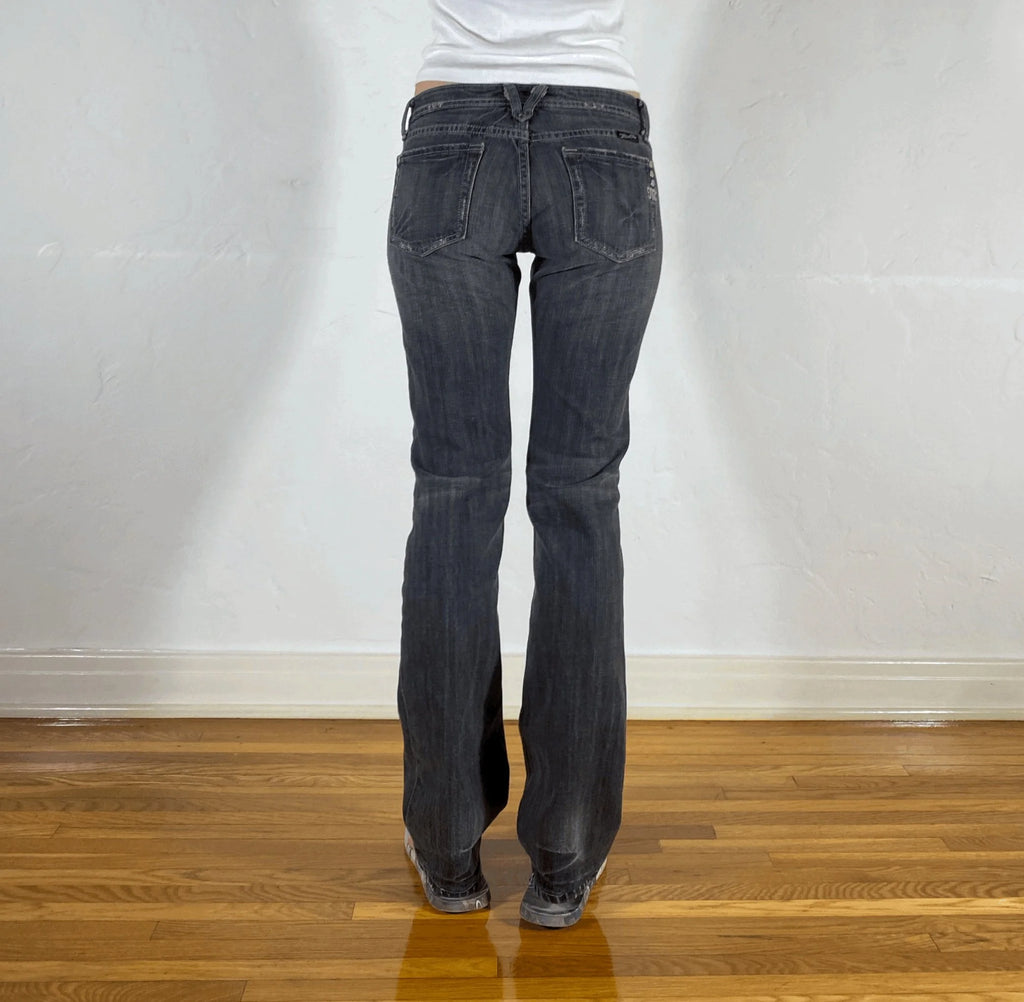 Miss Me Dark Gray Jeans, S