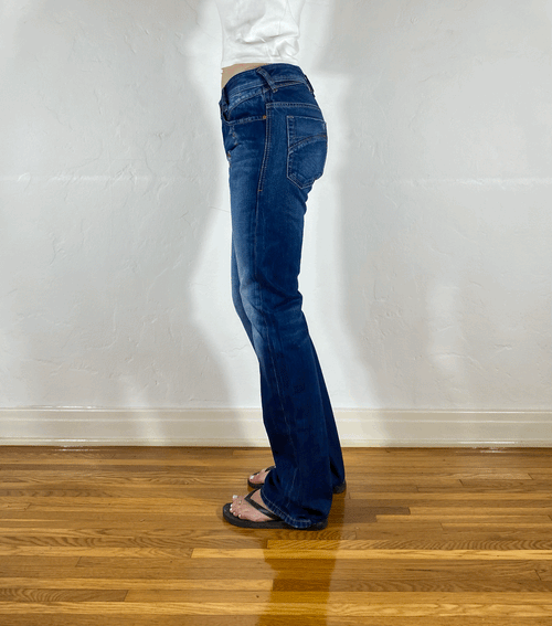 Diesel Distressed Ombre Jeans, S/M
