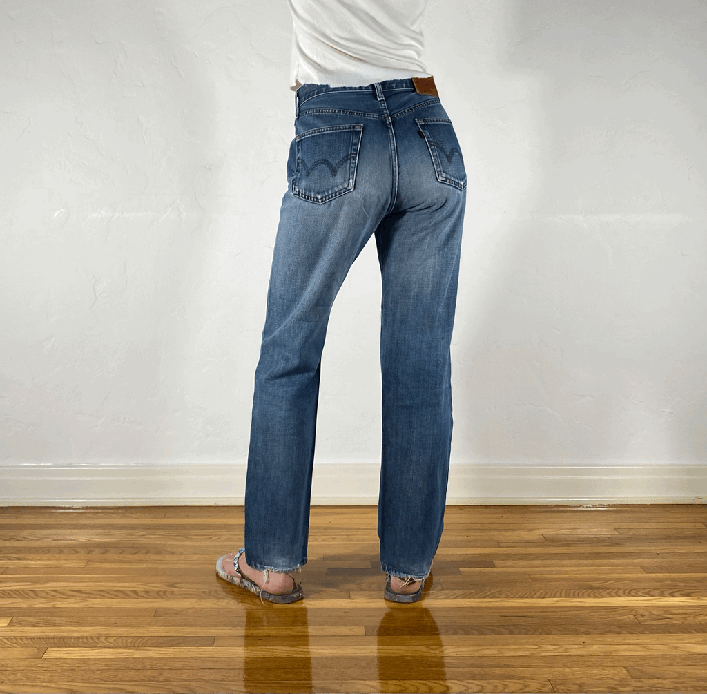 Edwin True Blue Baggy Jeans, XS