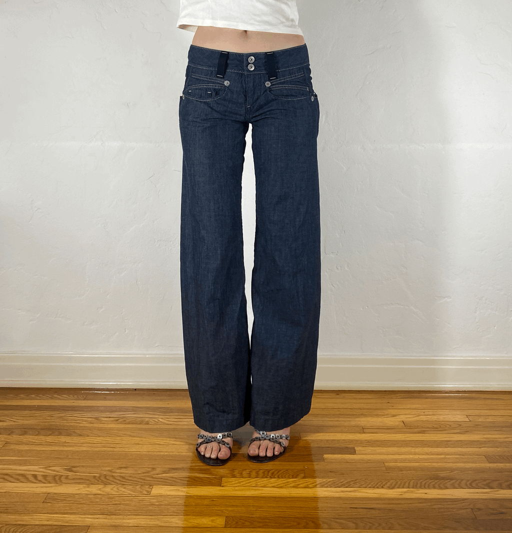 Marithe + Francois Girbaud Cinch Jeans, XS/S
