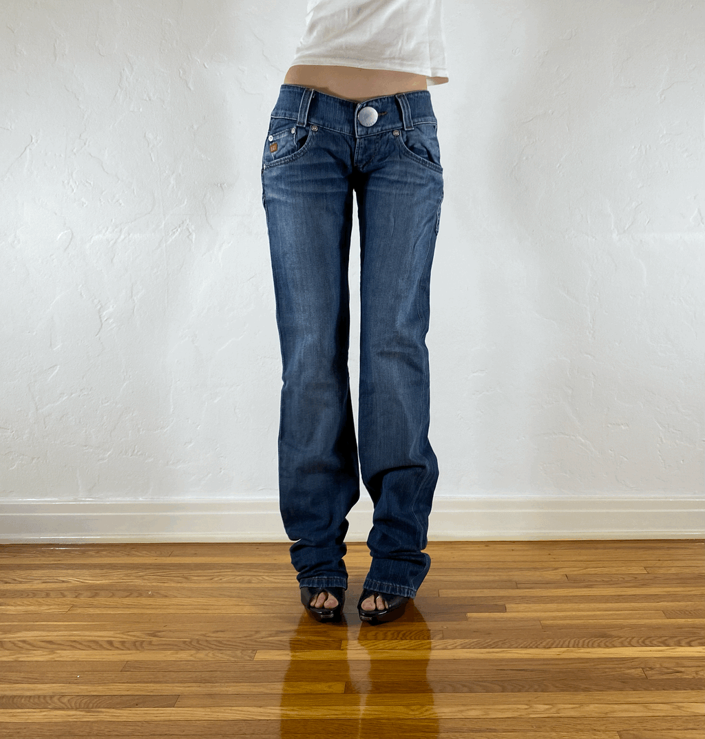 Miss Sixty Leggy Low Rise Jeans, S/M