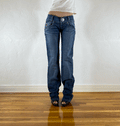 Miss Sixty Leggy Low Rise Jeans, S/M