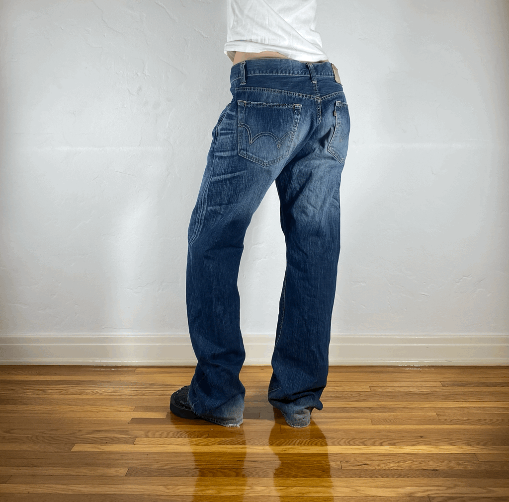 Edwin True Blue Baggy Jeans, L