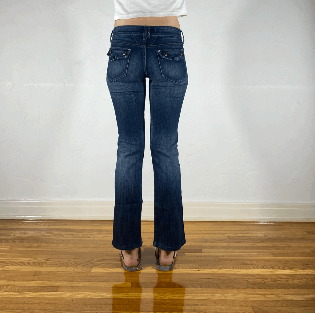 Marithe + Francois Girbaud Straight Jeans, XS